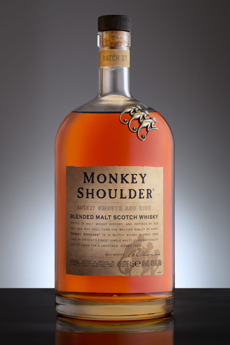 Photographie produit, whisky